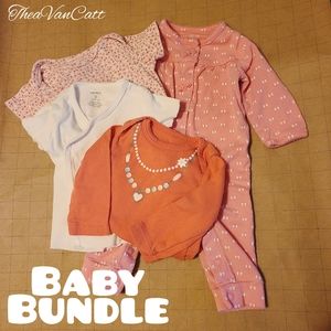 ♡4 Piece BABY variety BUNDLE!♡ Florals Bows Jewels